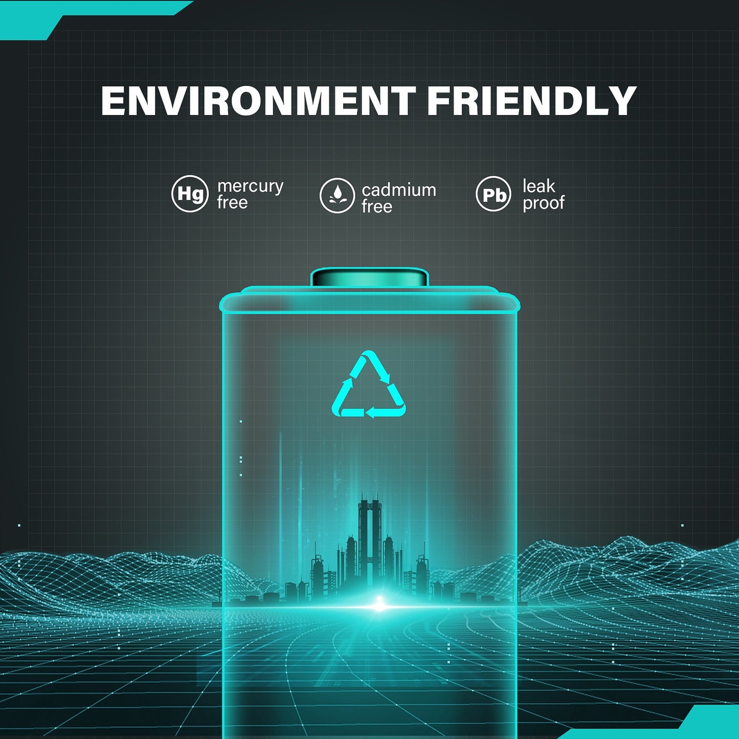 POWER FLASH Alkaline AA Batteries, Provide Long Lasting Power, 10 Year Warranty, for Home and Office Equipment