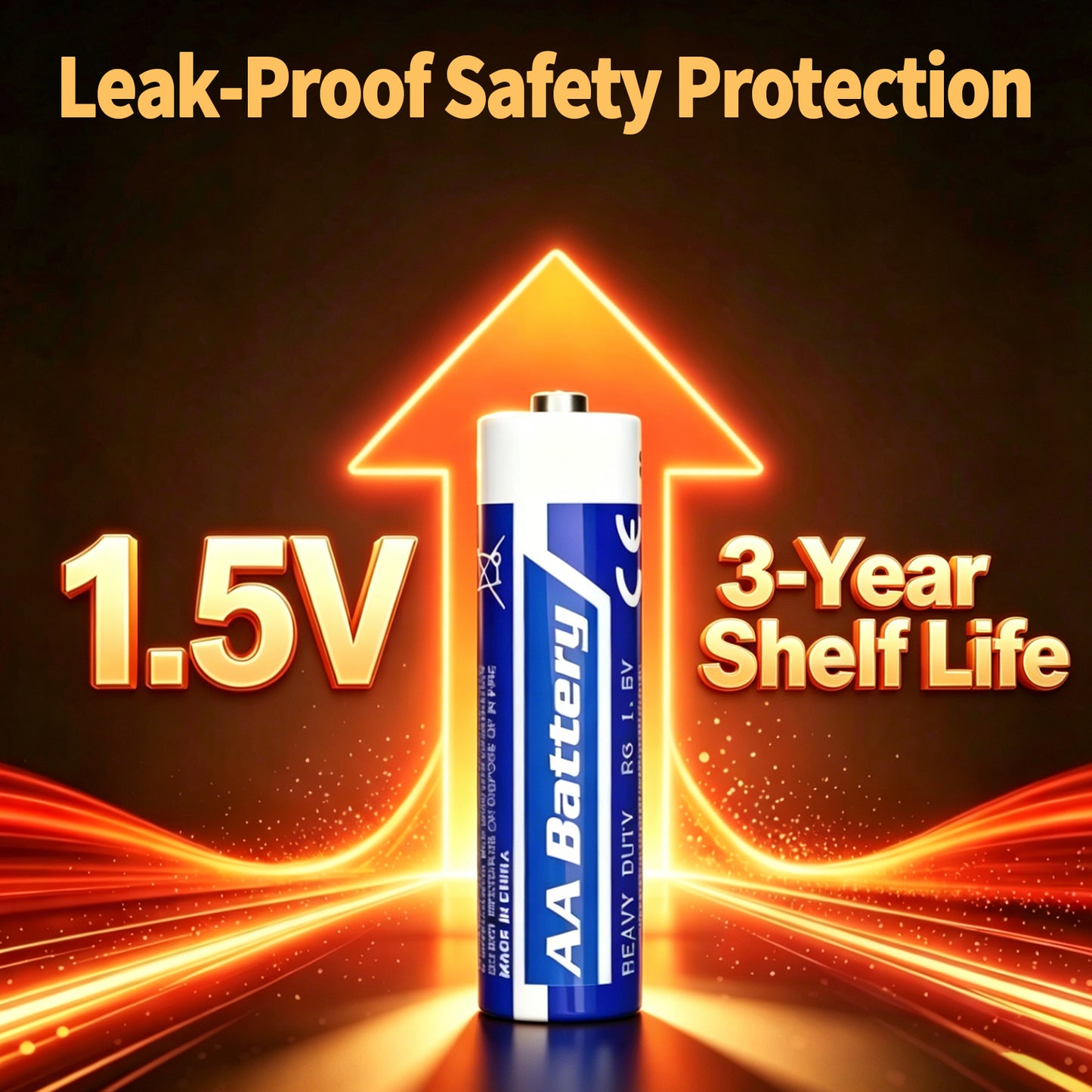 AAA Battery + AA Battery Piece Combination,1.5V Carbon Battery|Donfang