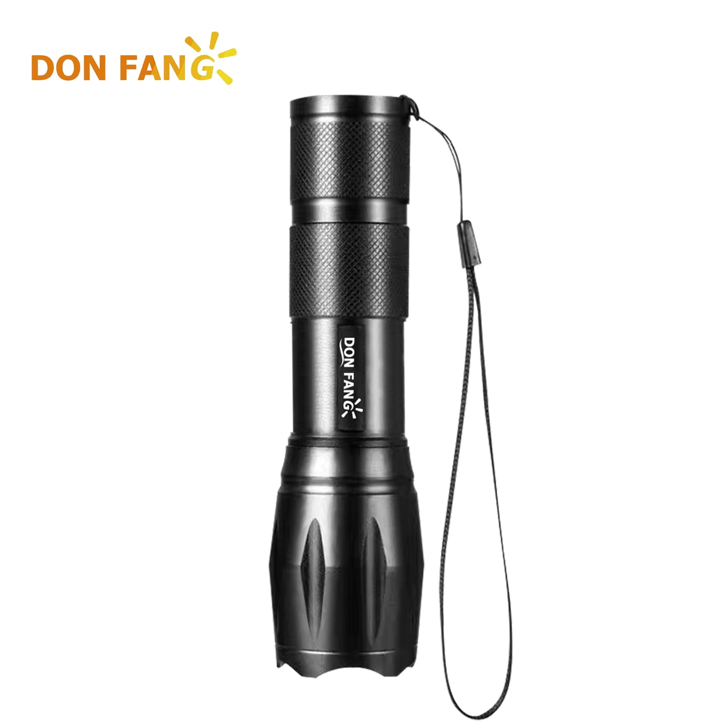 Multi-functional Outdoor Strong Light, LED Long-range Telescopic Zoom Flashlight|Donfang