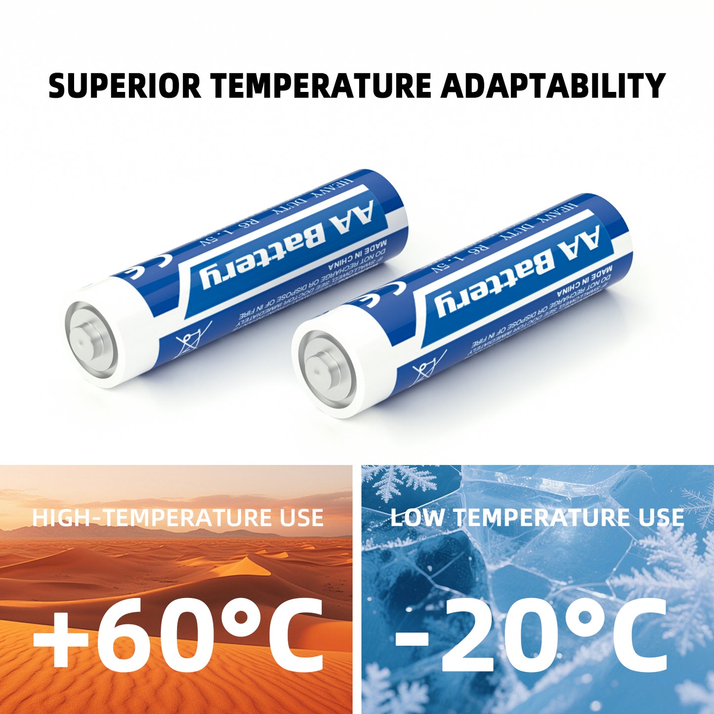 AAA Battery + AA Battery Piece Combination,1.5V Carbon Battery|Donfang