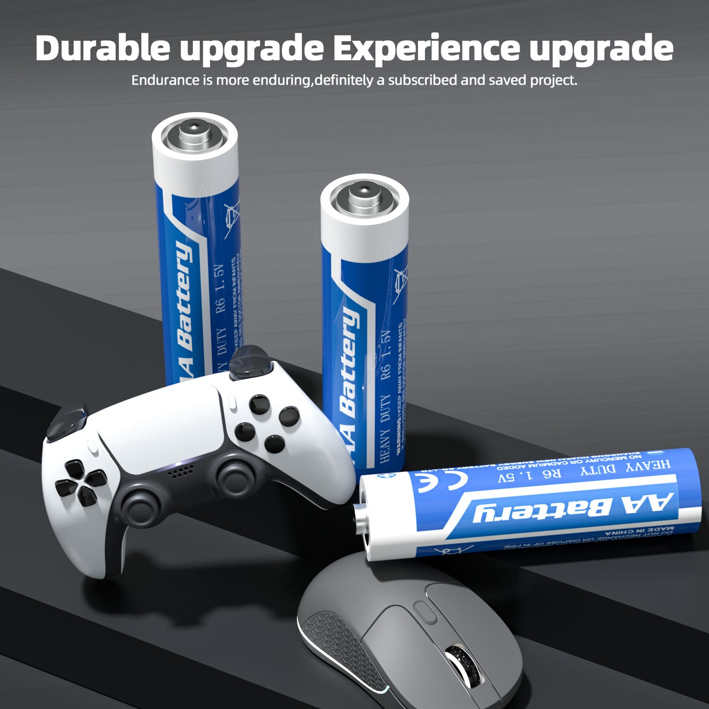 AAA Battery + AA Battery Piece Combination,1.5V Carbon Battery|Donfang