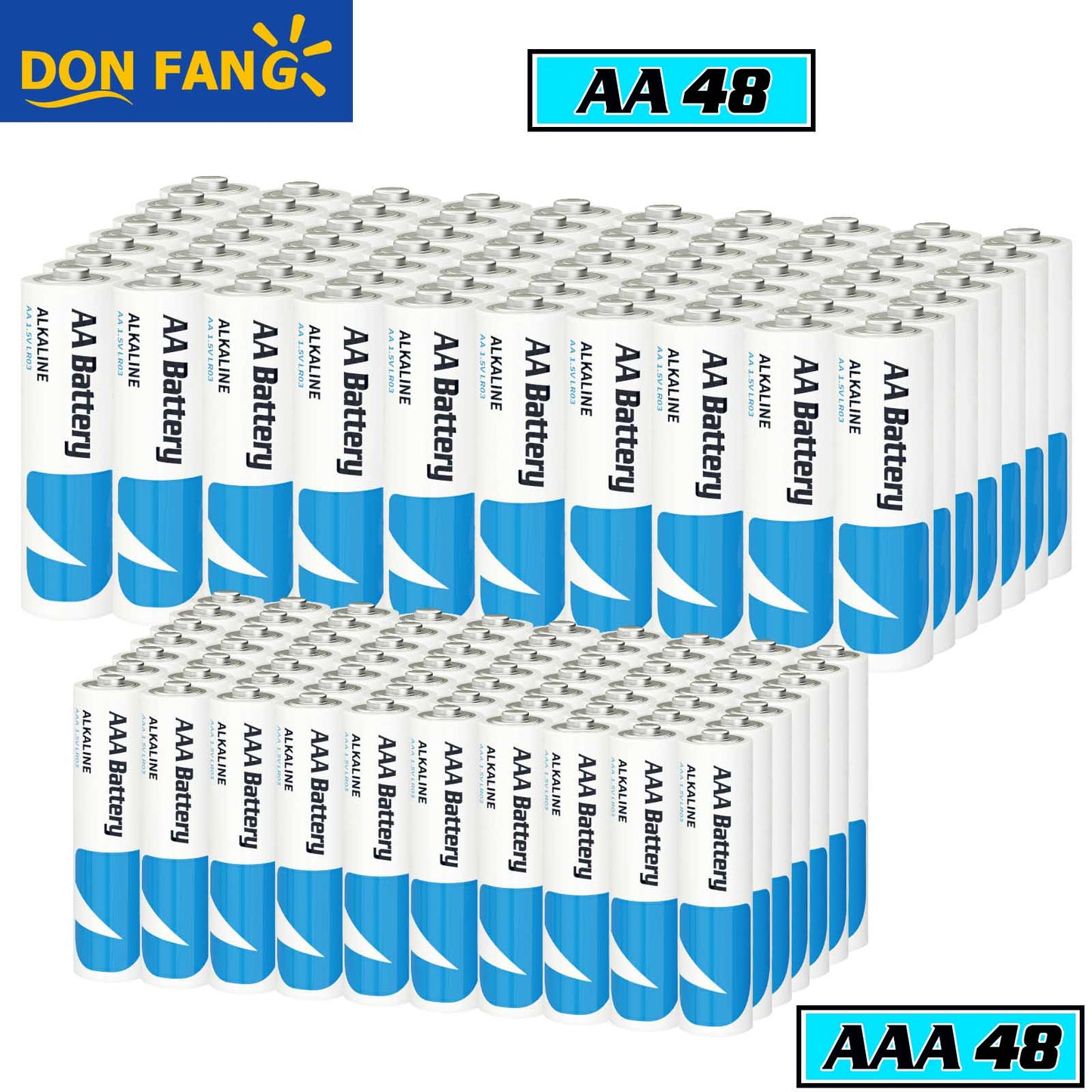 Combination Battery, High Quality, Leak-proof, 1.5V Alkaline Battery|Donfang