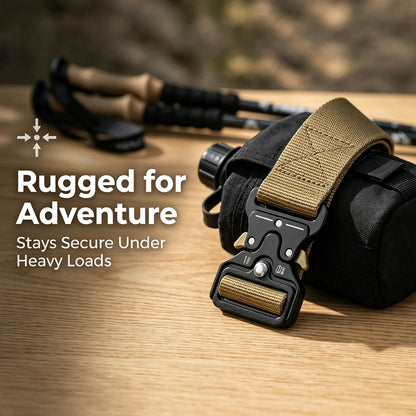 Tactical Belt - Zinc Alloy Quick Release Buckle & Heavy-Duty Support | Donfang