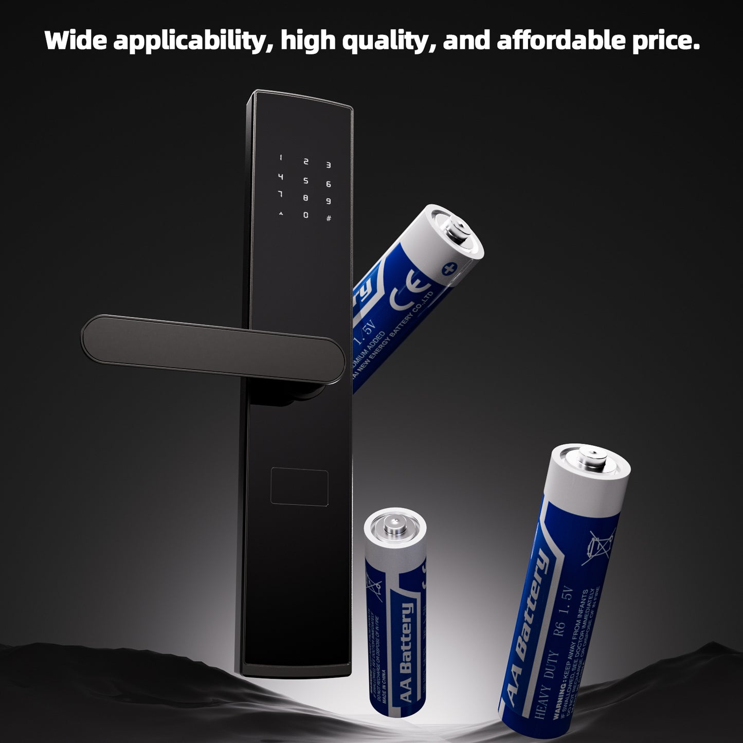 AAA Battery + AA Battery Piece Combination,1.5V Carbon Battery|Donfang