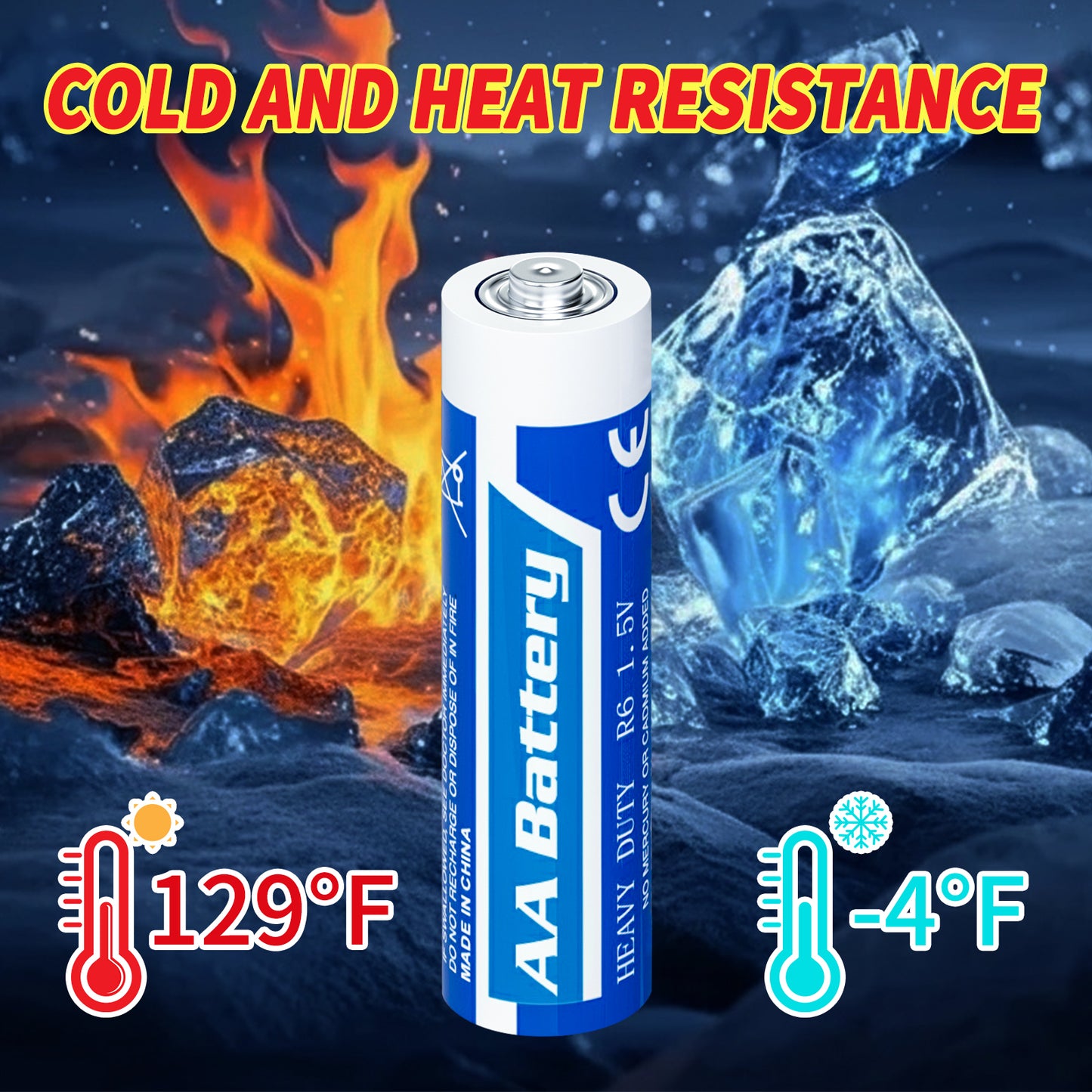 AAA Battery + AA Battery Piece Combination,1.5V Carbon Battery|Donfang