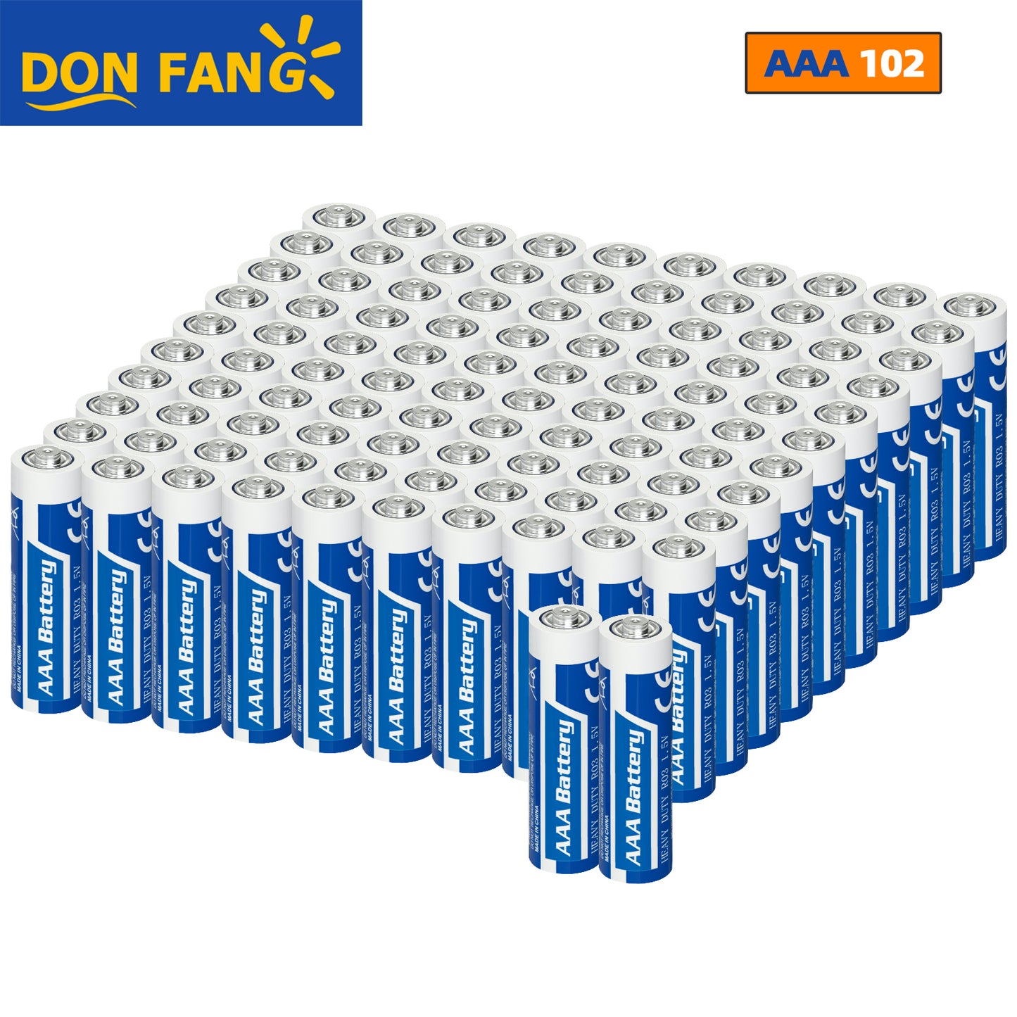 AAA Battery + AA Battery Piece Combination,1.5V Carbon Battery|Donfang