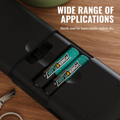 POWER FLASH AA/AAA Batteries Provide Long Lasting Power, 10 Year Warranty